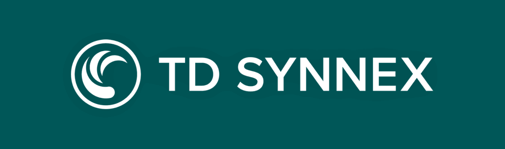 TD Synnex company logo banner